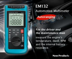 EM132 Autoranging Automotive Multimeter