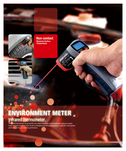 Picture of EM520B, Infrared Thermometer, 520°C Gun Type IR
