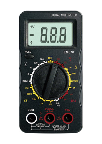 Picture of EM370, DIGITAL MULTIMETER EM370 Series