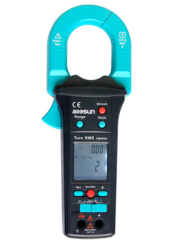 Picture of EM469A, TRUE RMS CLAMP METER